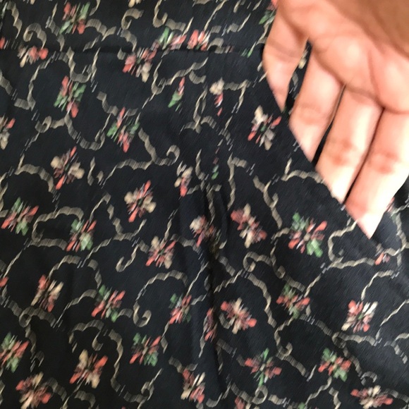 NWT! FREE PEOPLE S Black Combo Button Down Romper - Picture 5 of 8